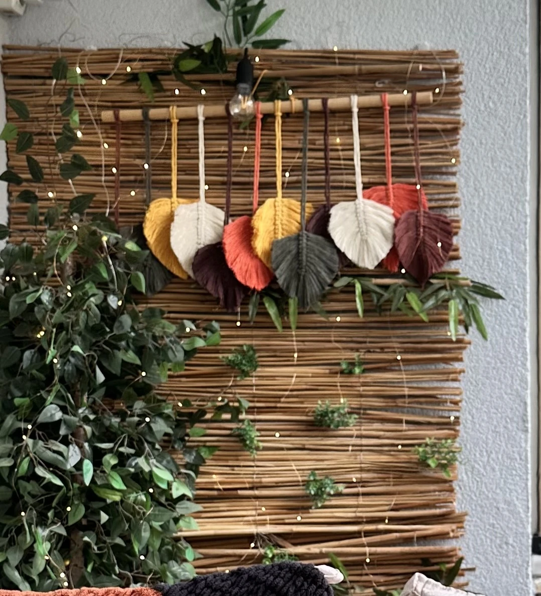 90 cm 12 yaprak duvar süsü